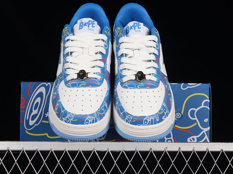 A Bathing Ape Bape Sta Medicom Toy Bearbrick Camo Blue