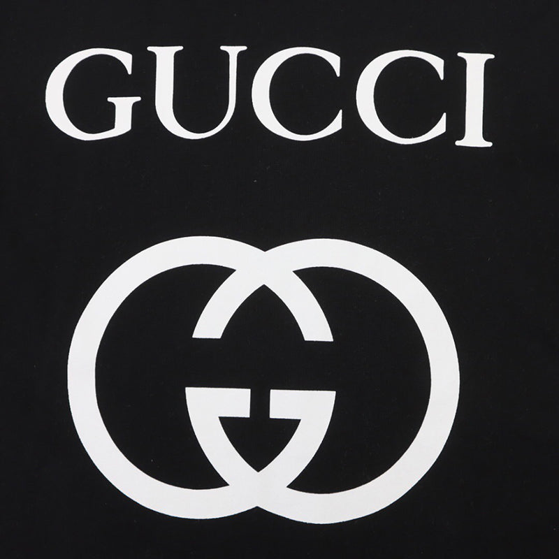 GUCCI Oversized Interlocking G T Shirt Black