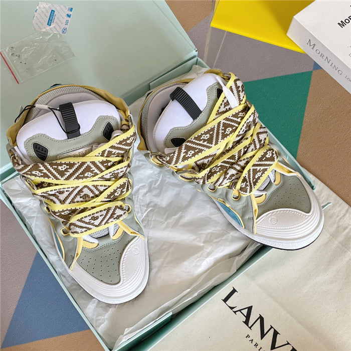 Lanvin Curb Sneaker Blue Grey