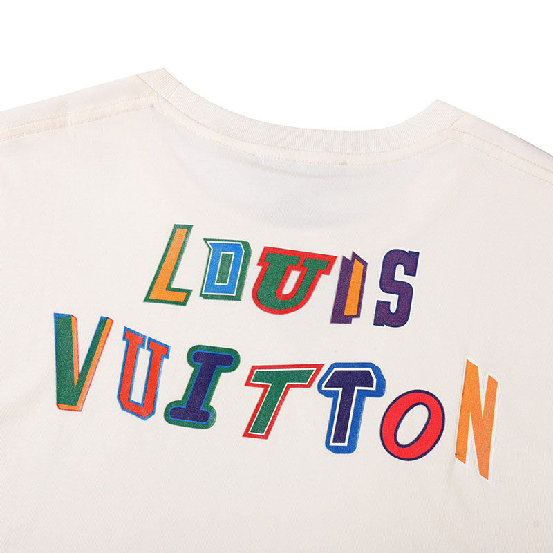 Louis Vuitton x NBA Basketball Short-Sleeved T-shirt White