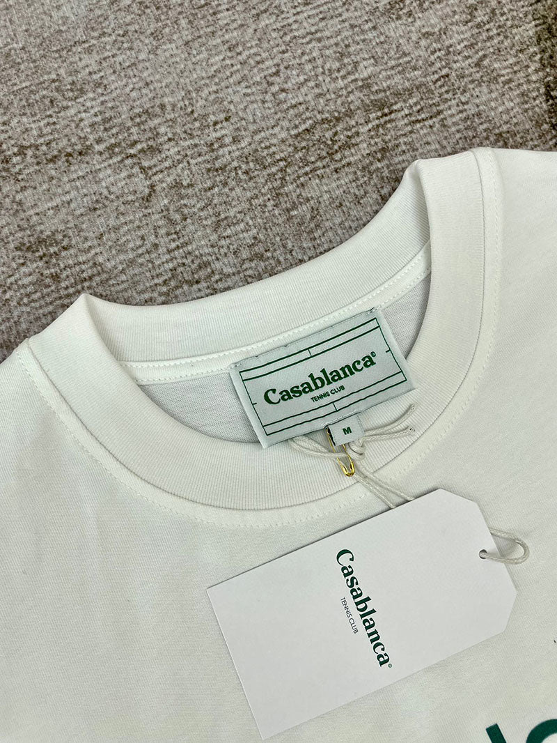 CASABLANCA Tennis Club Icon T-shirt White/Multi