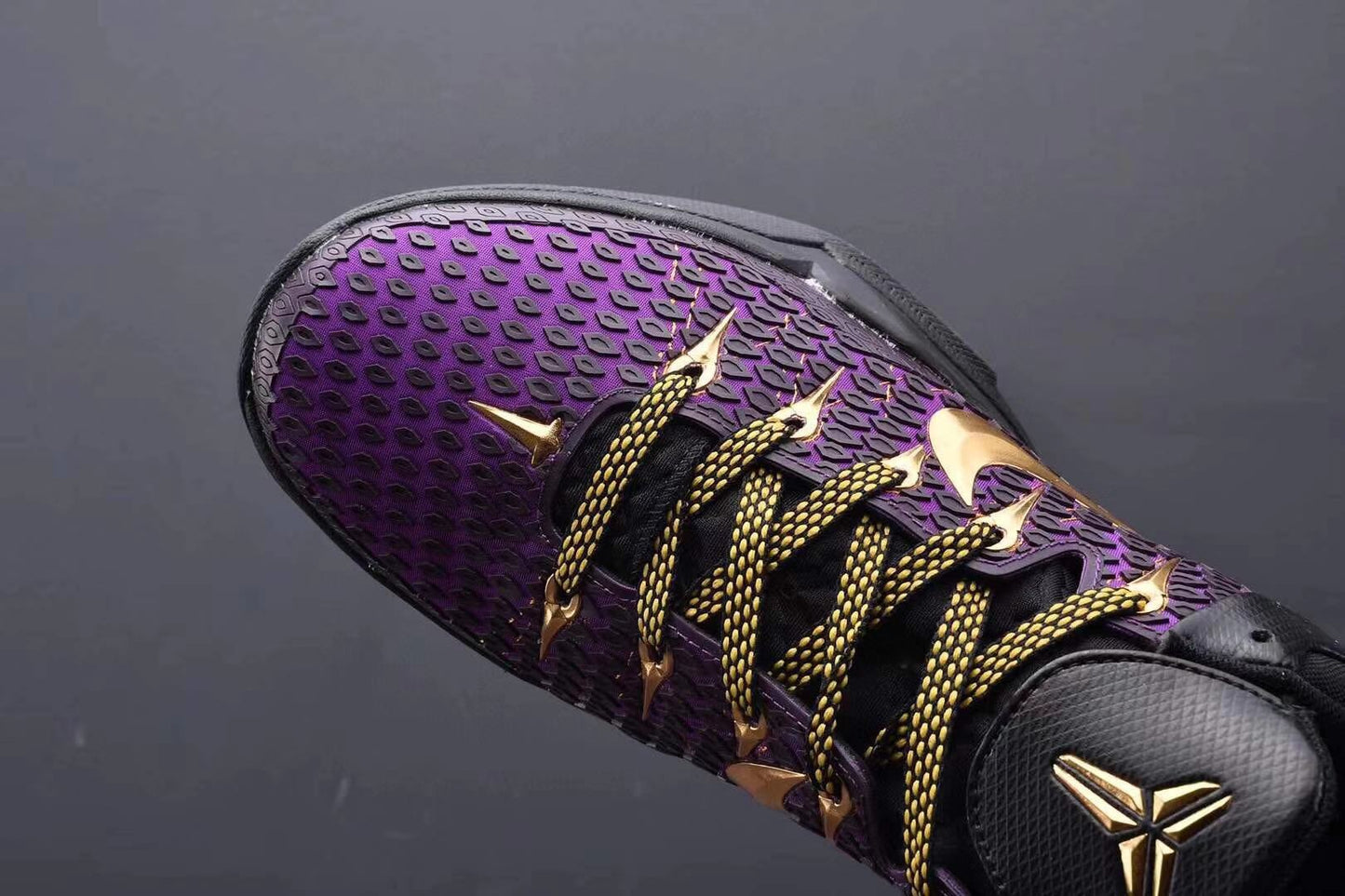 Nike Kobe 7 Black Purple Gold