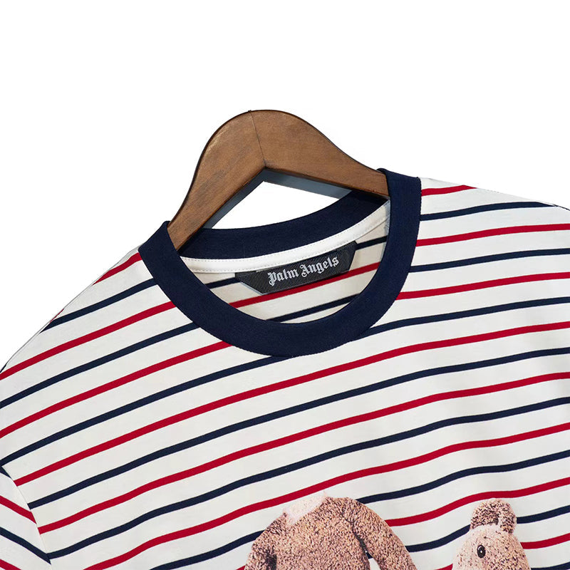 Palm Angels Bear Stripes 'Blue/Red'