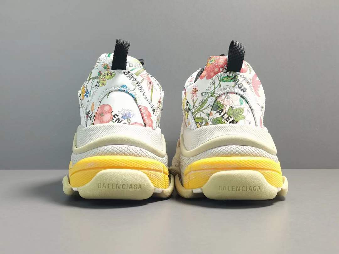 Gucci x Balenciaga Triple S 'The Hacker Project - Floral'