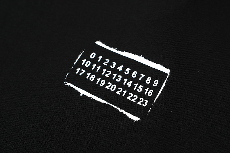 Maison Margiela MM6 Casual Logo T-shirt Black
