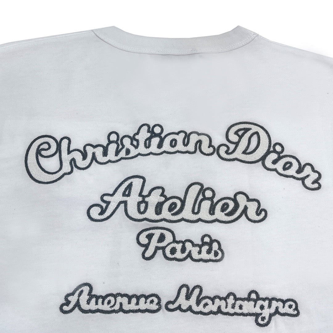 DIOR Atelier Paris Logo WhiteT Shirt