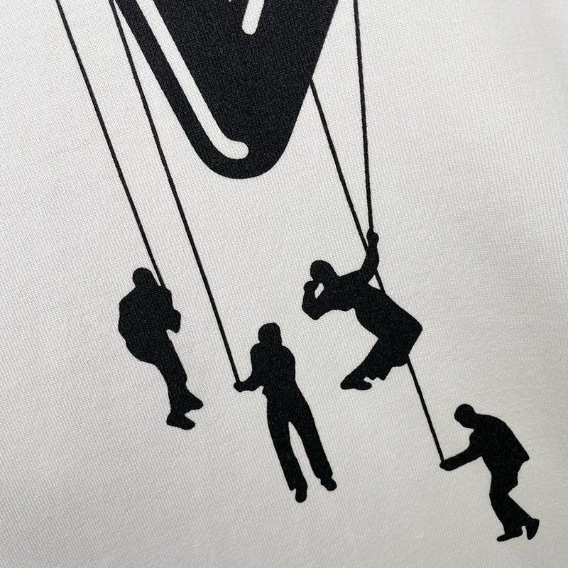Louis Vuitton Floating LV printed T shirt White
