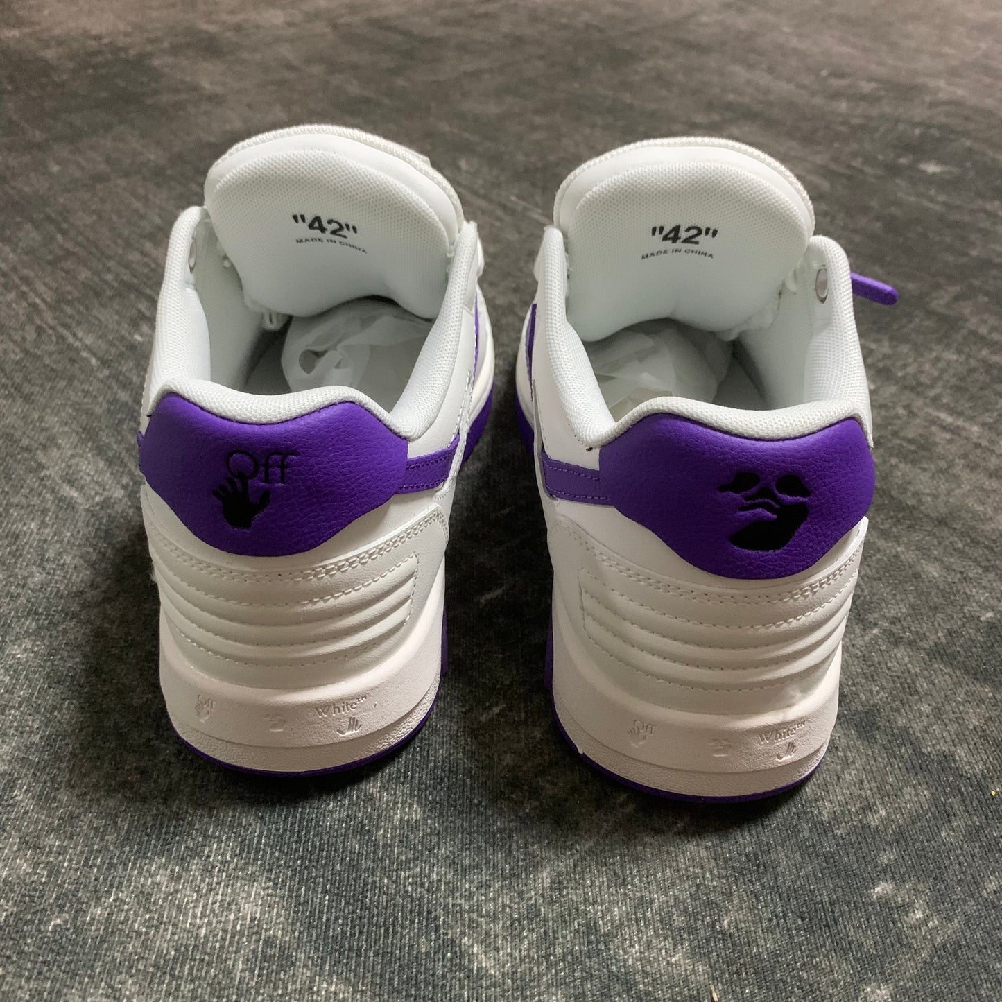 Off-White Out of Office White Purple.