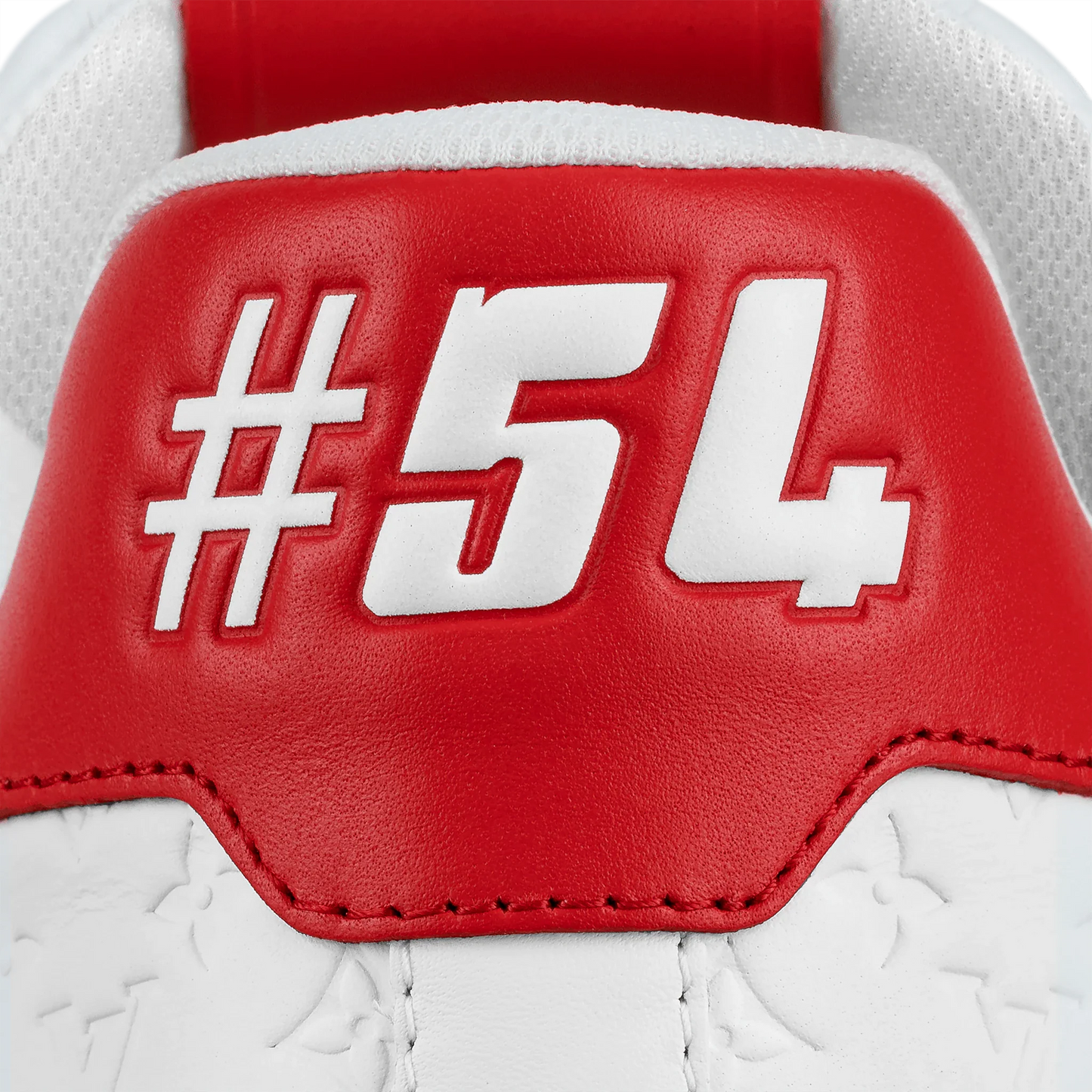 Louis Vuitton Trainer #54 Signature Red White