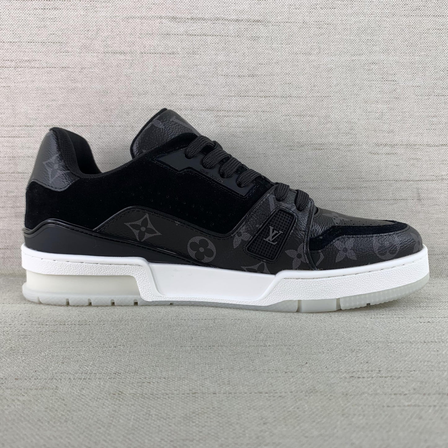 Louis Vuitton LV Trainer Black Monogram