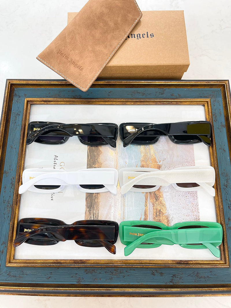 Palm Angels Lala Sunglasses Green