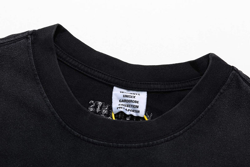 VETEMENTS Paris XXXL T-shirt | Black