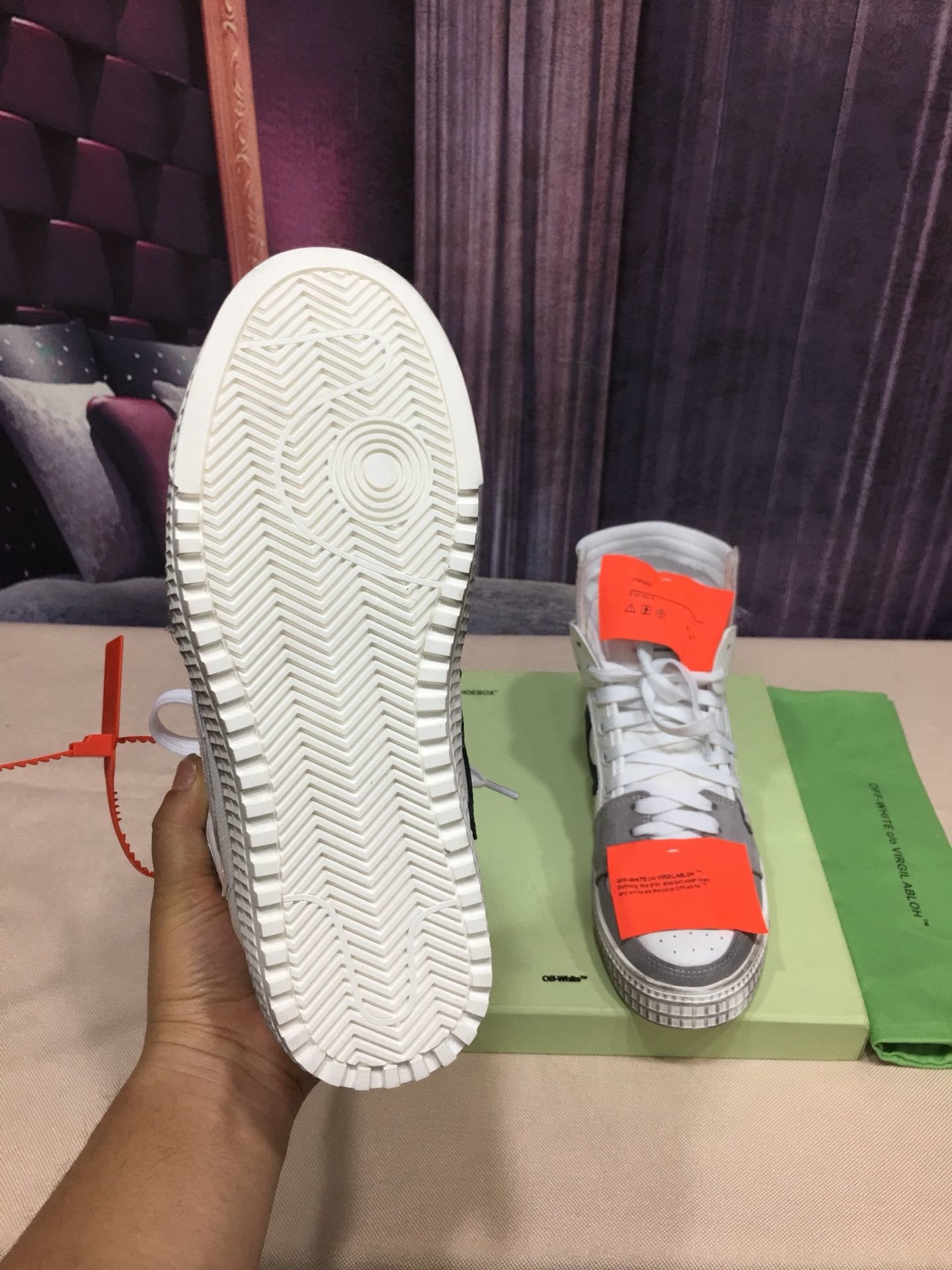 Off-White Off Court 3.0 High 'Distressed Iridescent'