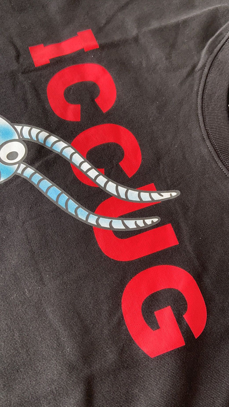 GUCCI Iccug Animal Print T-shirt