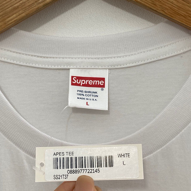 Supreme Apes Tee White - SS21
