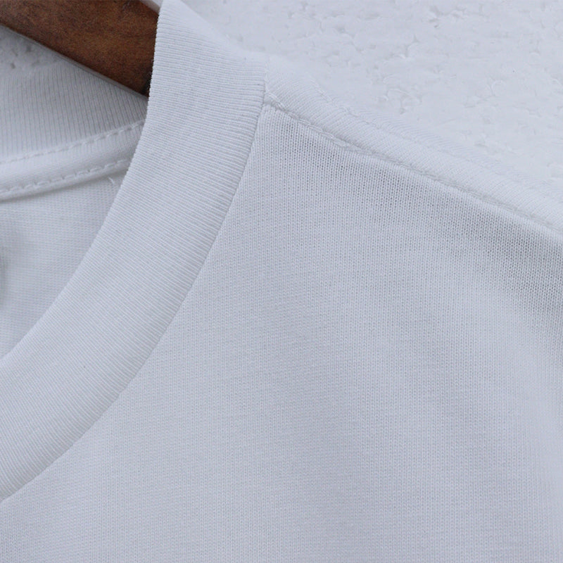 AMIRI Logo-Print Cotton T Shirt White