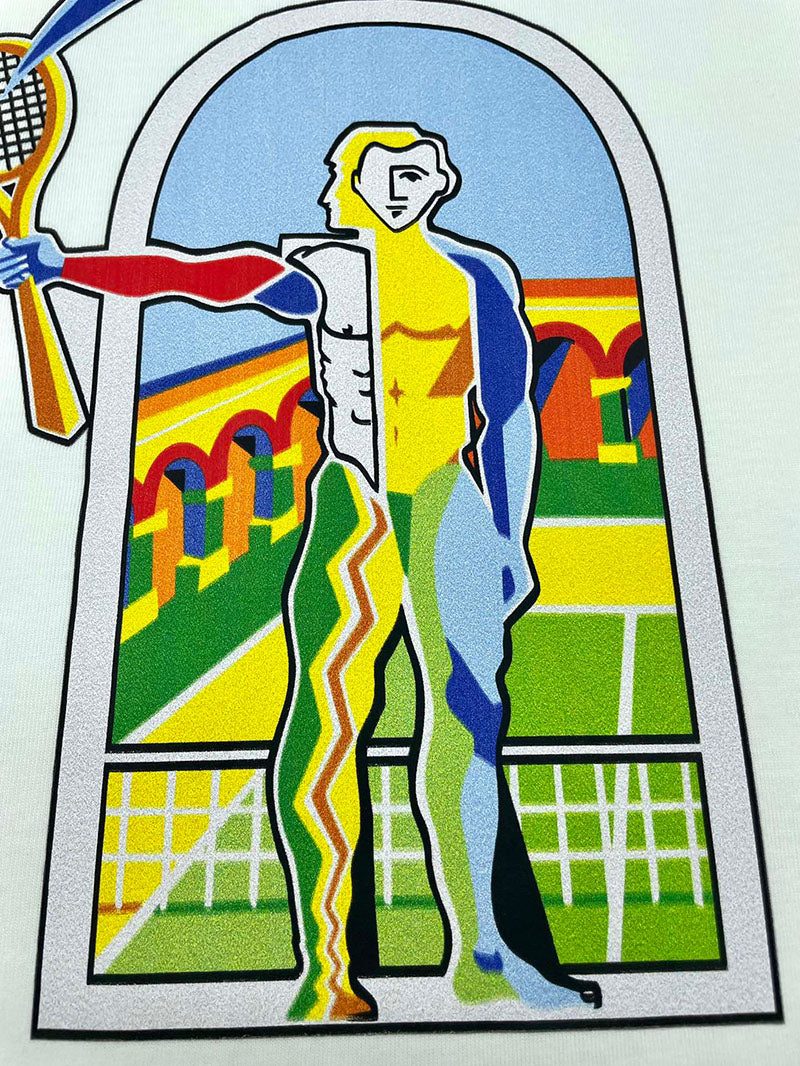 CASABLANCA Le Jeu Coloré T-Shirt White