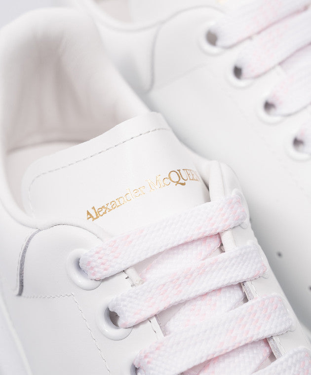 Alexander McQueen Oversized White leather sneakers