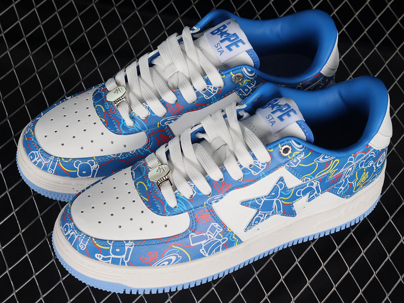A Bathing Ape Bape Sta Medicom Toy Bearbrick Camo Blue