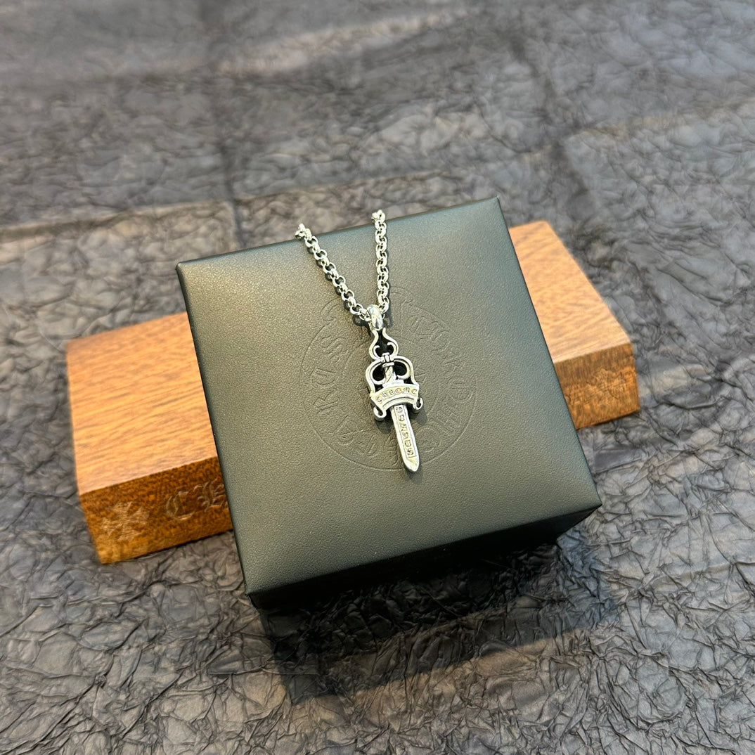 Chrome Hearts - Dagger Pendant Necklace 'Silver'