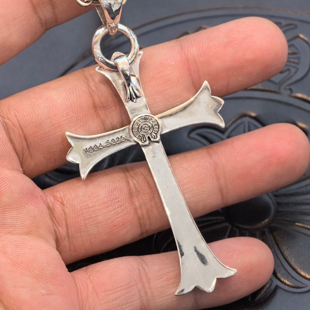 Chrome Hearts - Cross Rock Necklace