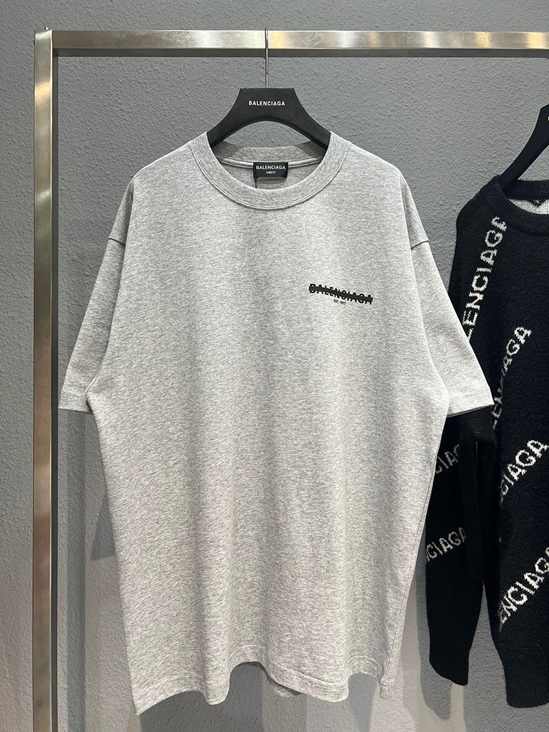 Balenciaga Strike 1917 logo oversize T-shirt