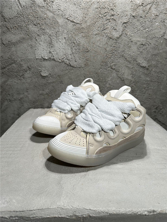 Lanvin Curb Sneaker Beige