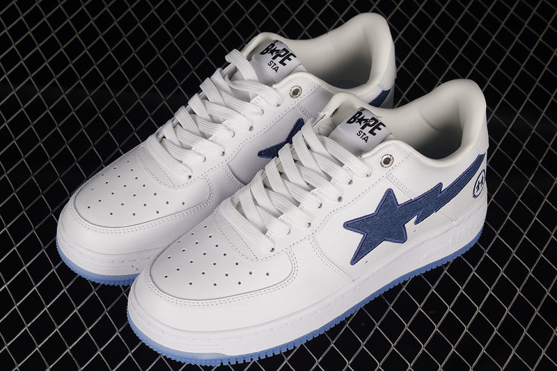 A Bathing Ape Bape SK8 Sta V2 Last Orgy White/Blue