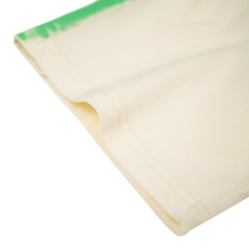 Palm Angels Brush Strokes Classic T-Shirt Off White/Black