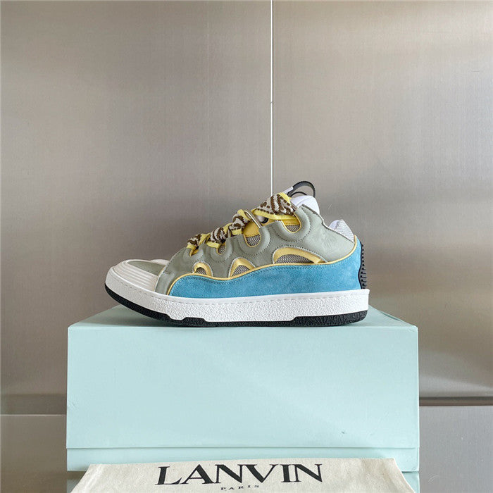 Lanvin Curb Sneaker Blue Grey