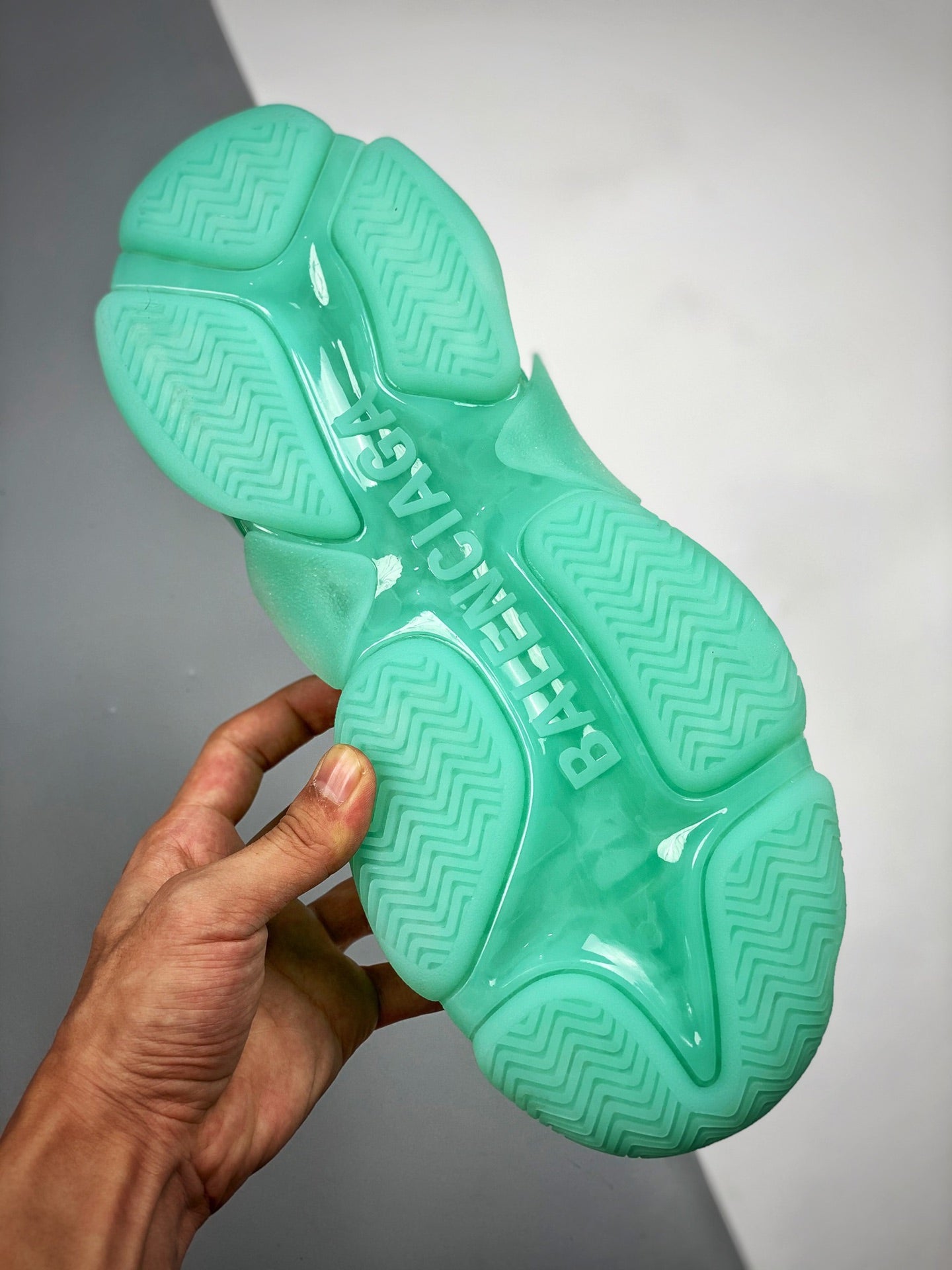 Balenciaga Triple S Sneaker 'Clear Sole - Mint'