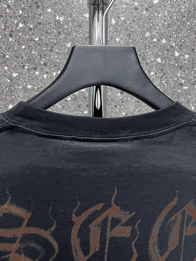 Balenciaga heavy metal t-shirt