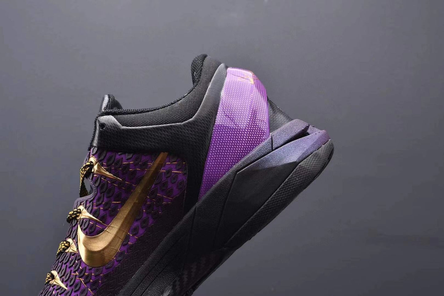 Nike Kobe 7 Black Purple Gold
