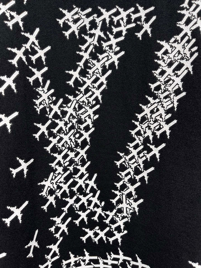 Louis Vuitton LV Planes Printed T-Shirt Black