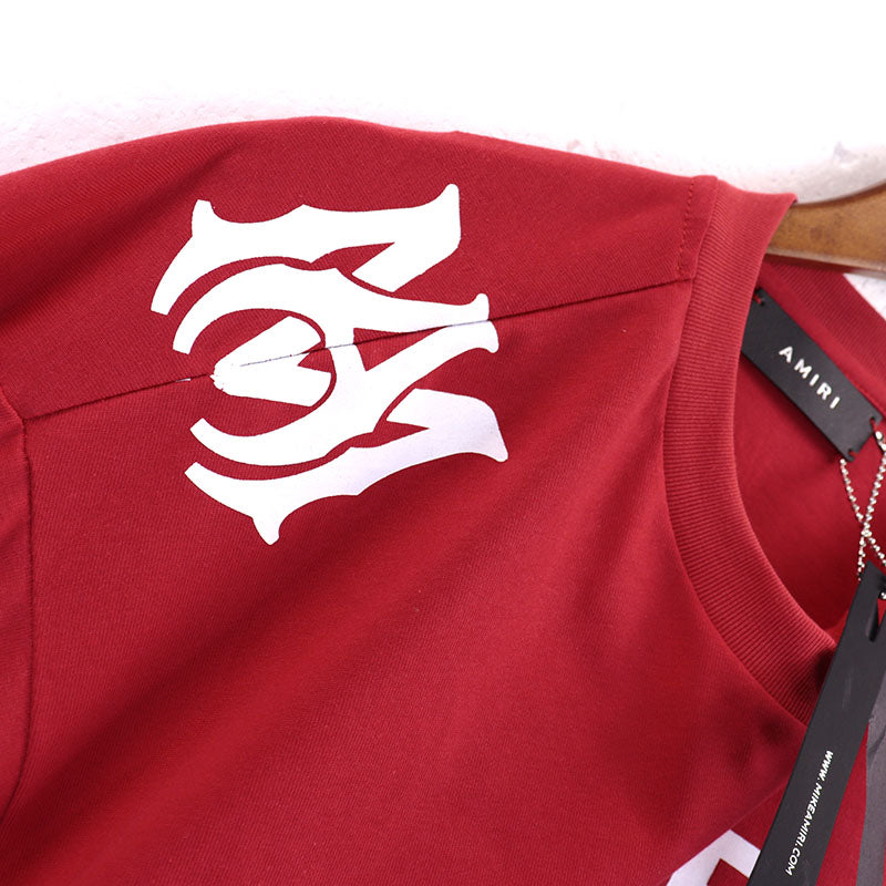 AMIRI 22 SKATER TEE - RED