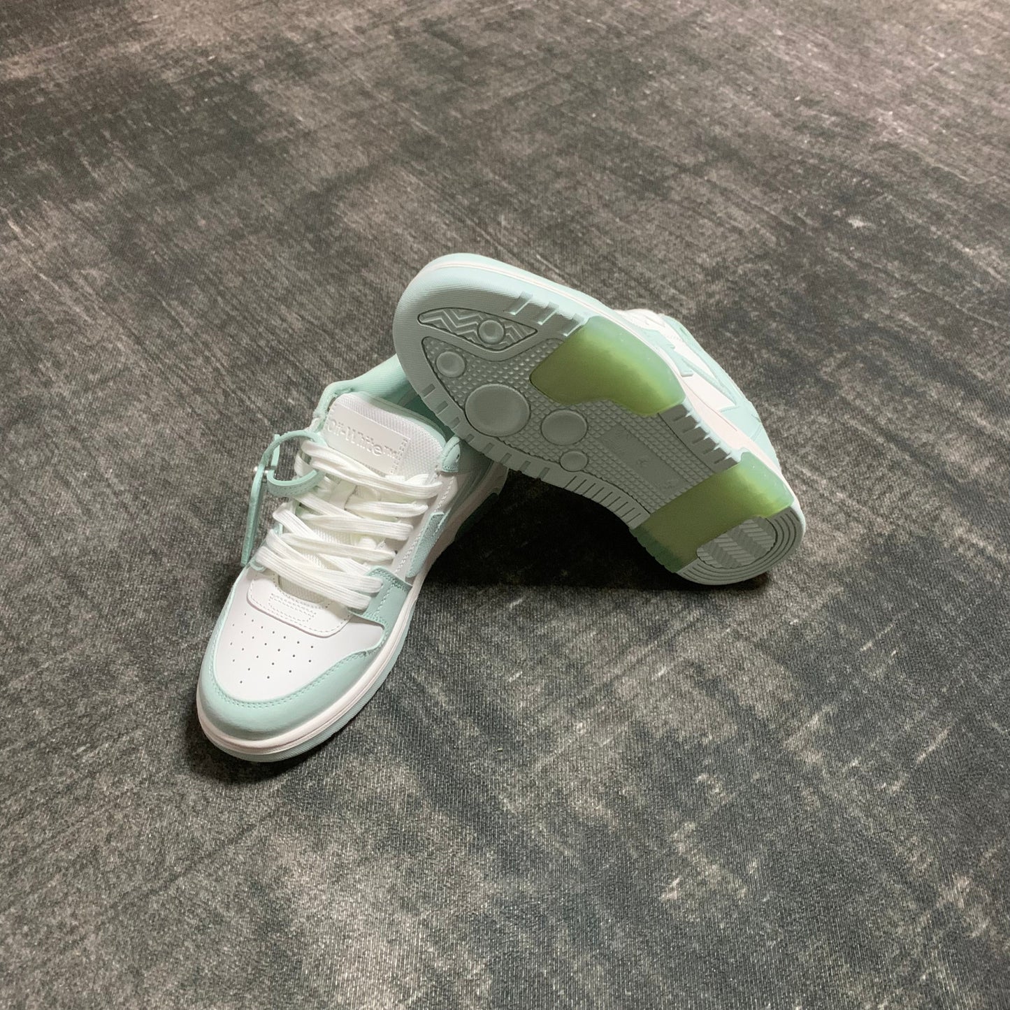 Off-White Out of Office Mint White
