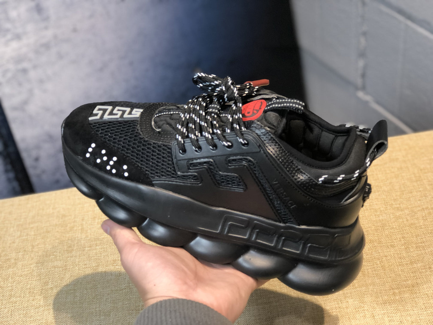 Versace Chain Reaction "Black Red"