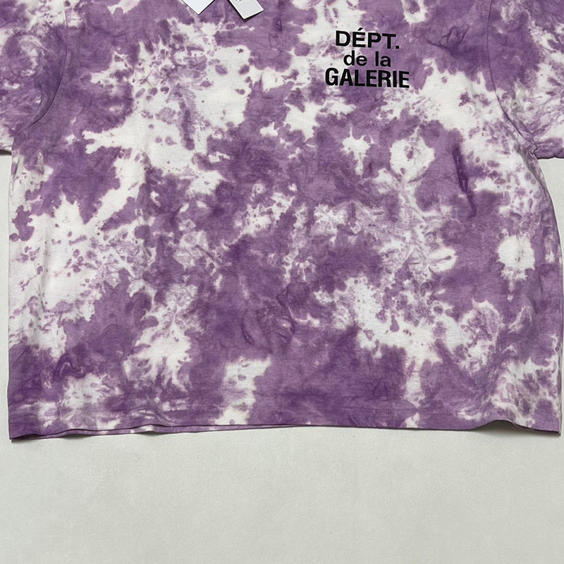 GALLERY DEPT. Tie-Dyed Logo T-shirt Purple