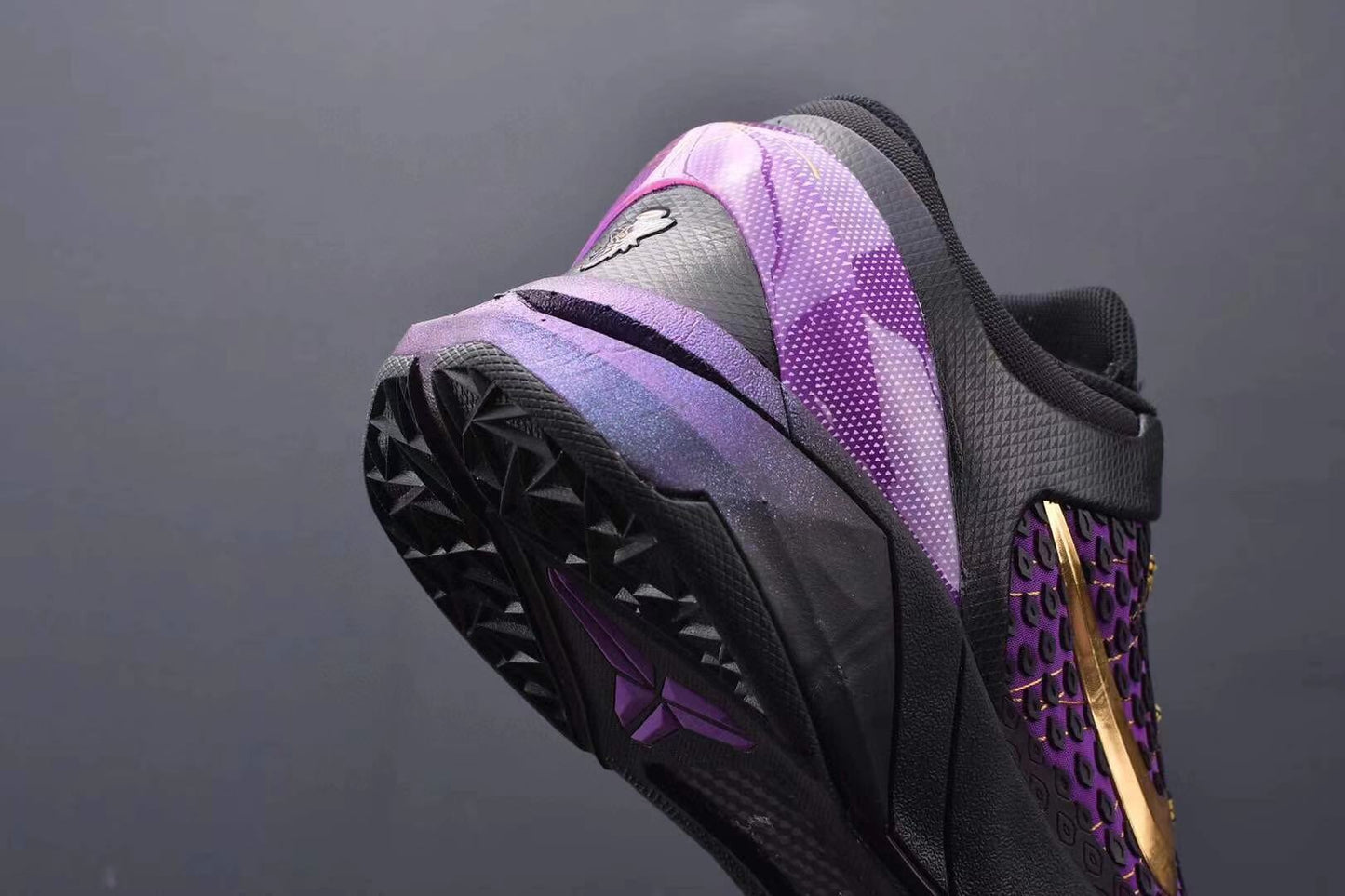 Nike Kobe 7 Black Purple Gold