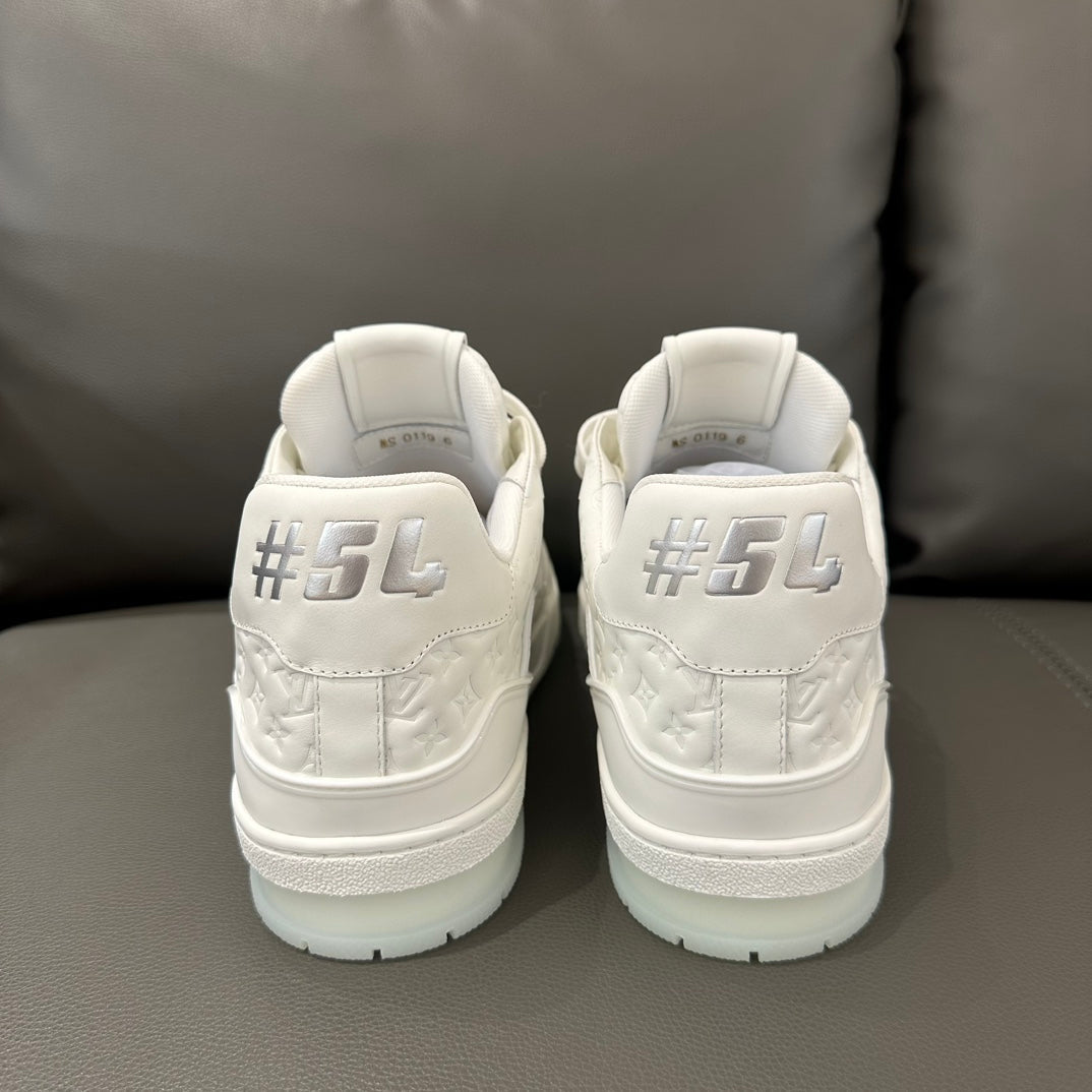 Louis Vuitton LV Trainer Monogram White