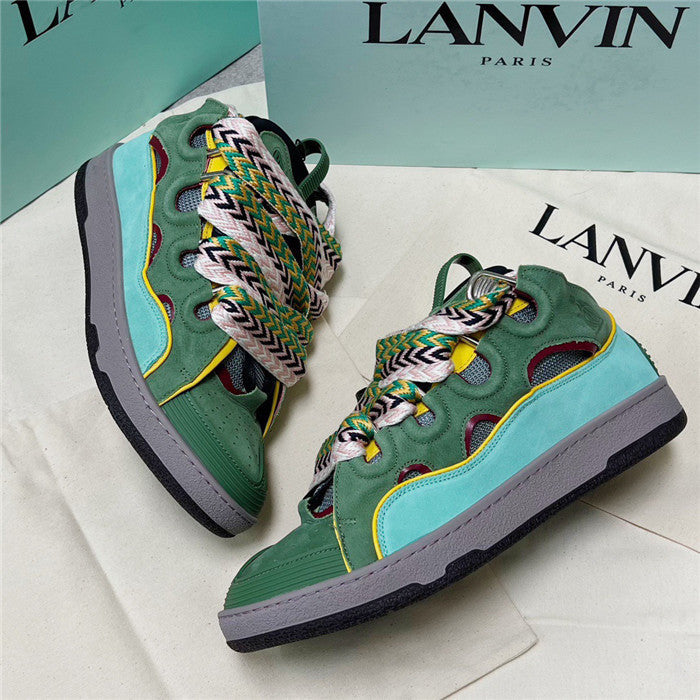 Lanvin Curb Sneaker Green