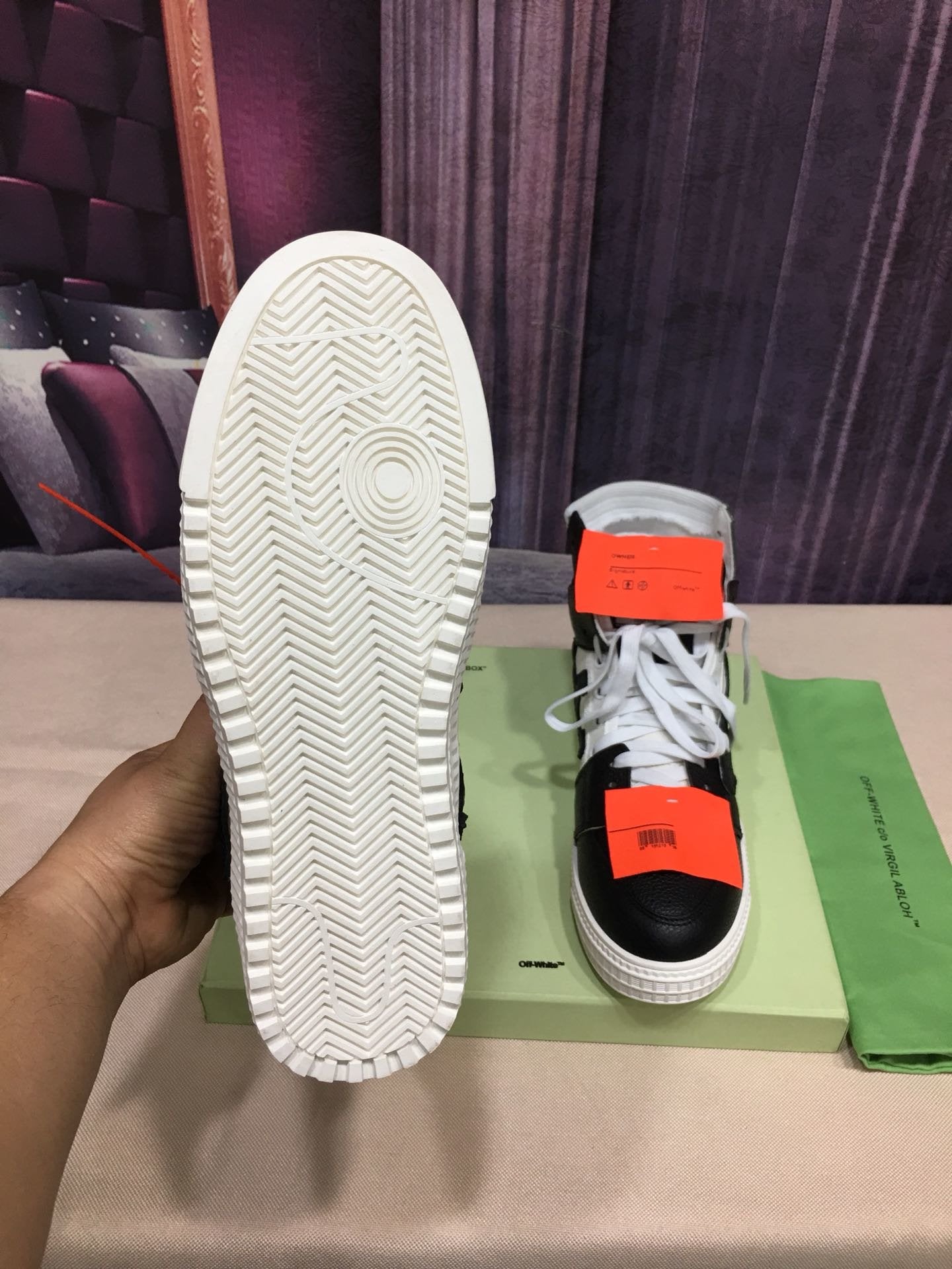 Off-White Off Court 3.0 High 'Black White FW19'