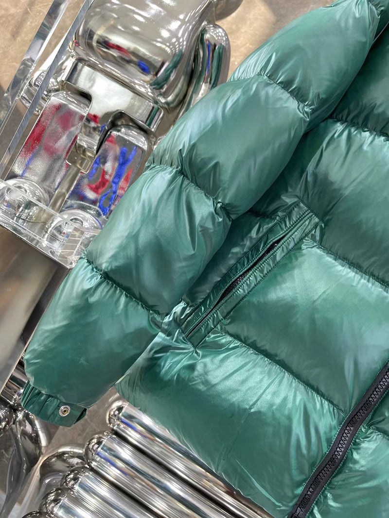 Moncler Ecrins Green Nylon Down Jacket