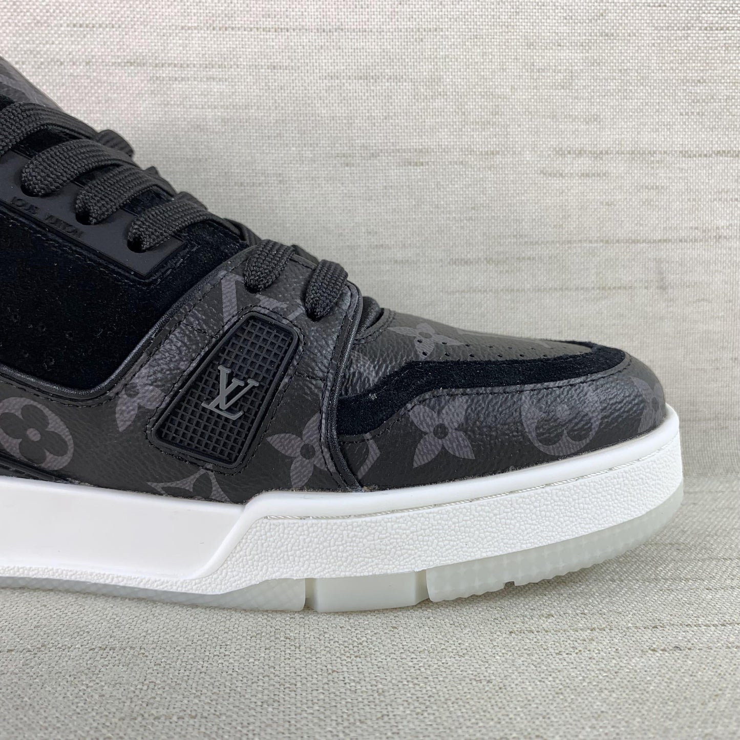 Louis Vuitton LV Trainer Black Monogram