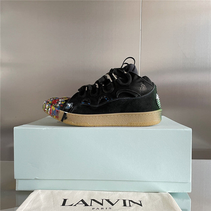 Lanvin Leather Curb Gallery Dept. Black Multi