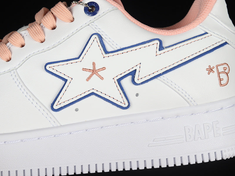 A Bathing Ape Bape Sta BAPY White Pink
