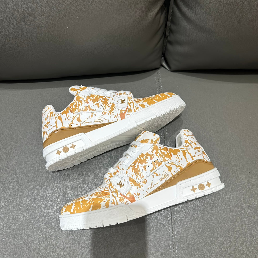 Louis Vuitton LV Trainer Canvas In Residence White