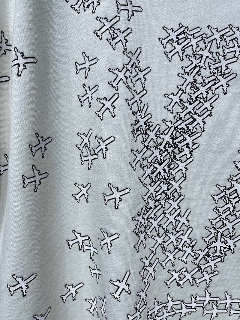 Louis Vuitton LV Planes Printed T-Shirt White