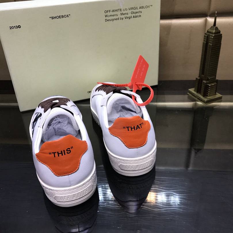 Off-White 2.0 Low White Orange FW19