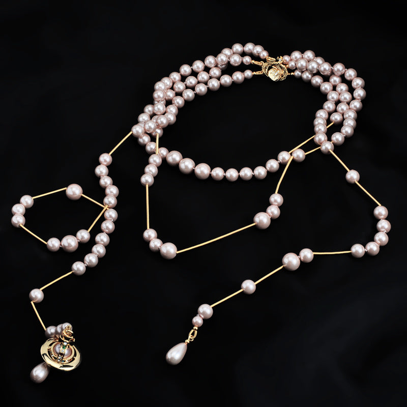 Vivienne Westwood Broken Pearl Necklace